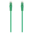 Aisens Patch Cord Cabo de Rede RJ45 LSZH CAT.6A 500 MHZ UTP AWG24 - 0,5M - Cor Verde - Aisens A145-0579