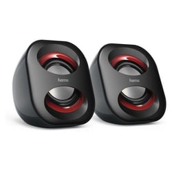 Colunas HAMA para PC "Sonic Mobil" 183", Preto - 173131 - Hama 00173131