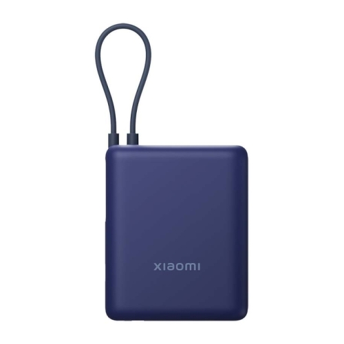 Xiaomi Ice Blue GL Powerbank 10000 mAh - 33W - Cabo incorporado - Carregamento rápido - Várias camadas de segurança - Cor azul - Xiaomi BHR9341GL