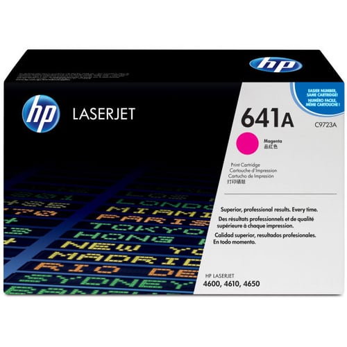 HP 641A Magenta Original LaserJet Cartridge toner 1 unidade(s) - C9723A