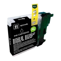 A GRANELE - Tinteiro genérico preto Brother LC980XL/LC1100XL/LC985XL - Substitui LC980BK/LC1100BK/LC985BK - Brother 103514
