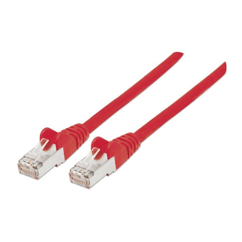 EQUIP CHICOTE CAT6A S/FTP LSZH 3.0MT VERMELHO - Equip 606505
