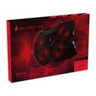 SUREFIRE BASE P/ PORTATIL GAMING 17" BORA RED LEDS 4xFANS - SureFire 48819