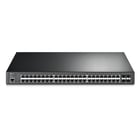 TP-LINK JETSTREAM 52-PORT GIGABIT L2+ MANAGED SWITCH WITH 48-PORT POE+ - TP-Link TL-SG3452P