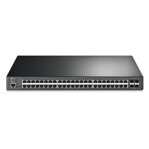 TP-LINK JETSTREAM 52-PORT GIGABIT L2+ MANAGED SWITCH WITH 48-PORT POE+ - TP-Link TL-SG3452P