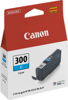Canon PFI300 Cyan Cartucho de Tinta Original - 4194C001/PFI300C - Canon 4194C001