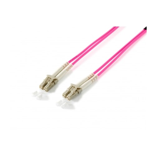 EQUIP FIBER OPTIC PATCH CORD HF LC/LC 50/125U 2M - Equip 255512
