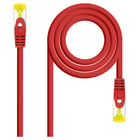 Cabo de rede nanocabo RJ45 LSZH Cat.6a SFTP AWG26 3m - Vermelho - Nanocable 10.20.1903-R