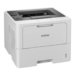 Impressora laser monocromática de alta produtividade, duplex automático, rede cablada e WiFi - Brother HL-L6210DW