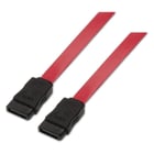 Aisens Cable SATA III Data 6G Data - 0,5 m para Disco Rígido SATA I - II - III SSD - Cor Vermelha - Aisens A130-0153