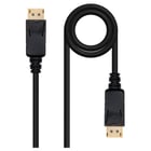 Cabo Nanocabo DisplayPort Macho para DisplayPort Macho 7m - Cor Preto - Nanocable 10.15.2307