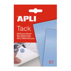 Apli Tack Masilla Azul 57g - Reutilizable - No Deja Residuos - Facil de Moldear Azul - APLI 11703