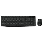 KM-8206S - Teclado + Rato sem fios Preto. 2.4GHZ com tecla AI - Genius 31340017412