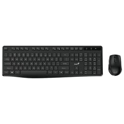 KM-8206S - Teclado + Rato sem fios Preto. 2.4GHZ com tecla AI - Genius 31340017412