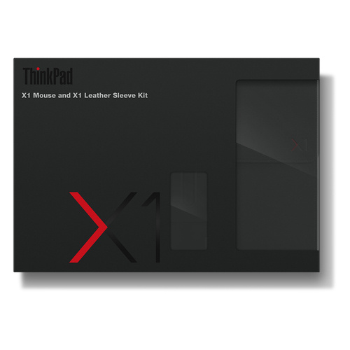 Lenovo Kit de rato ThinkPad X1 e capa de couro para o X1 - Lenovo 4XR0V83212