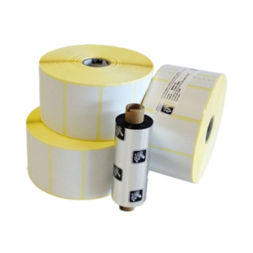Etiquetas 057x76x25mm 2000T Papel MatePremium ZEBRA 12Rolos - Zebra ZEB3007203-T