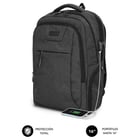 Mochila Subblim Air Padding para portátil de 16" - Bolsas organizadoras e compartimentos - Resistente à água - Suporte USB - Preto - Subblim 234157