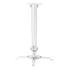 Aisens Suporte de teto universal giratório, inclinável e extensível para projetor - Até 13,5 kg - Branco - Aisens CP04TSRE-133