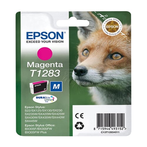 EPSON TINTEIRO MAGENTA M S22/SX125/130/425W/BX305F C/RADIO FRE - Epson C13T12834022