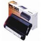 Fita de Trasnferência Térmica Brother PC-301 235 Pág. - Brother BROPC301