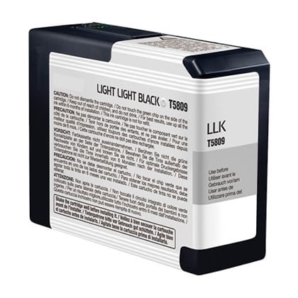Cartucho de tinta original Epson T5809 Black Light Light - C13T580900 - Epson C13T580900