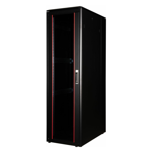 EQUIP DYNAMIC FLEX 19´ CABINET 42U 600X1000MM RAL9005 BLACK - Equip EDF-42-6010-B-BIAA