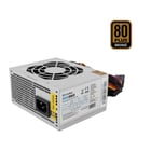 Fonte de alimentação Coolbox SFX 300W - Certificação 80PLUS Bronze - Eficiência energética - Design compacto - Cor cinzenta - Coolbox 298457