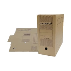 Caixa Arquivo Definitivo L140 340x250mm Kraft 25un - SmartD 170108