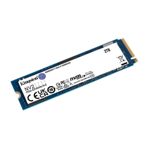 KINGSTON SSD 2TB NV2 M.2 2280 PCIE 4.0 NVME - Kingston SNV2S/2000G