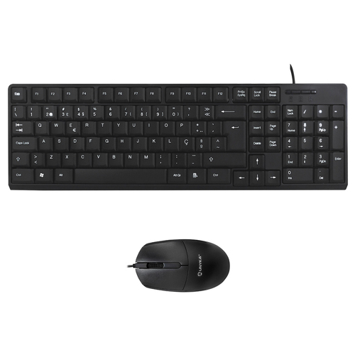 Kit Teclado + Rato UK50546 Português - Unykach UK50546