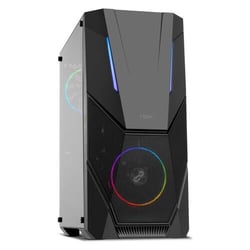Caixa NOX Infinity Delta Glass RGB Black ATX - Nox NXINFTYDELTA
