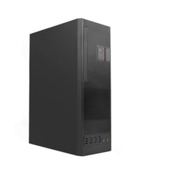 Coolbox PC Case T360 com Fonte de Alimentação 300TBZ - Micro ATX - Design compacto - Fonte de alimentação incluída - Cor preta - Coolbox 298387