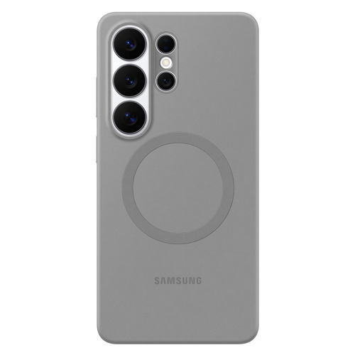 Samsung Capa magnética de silicone para Galaxy S26 Ultra, cinzenta - Samsung EF-ES948CJEGWW
