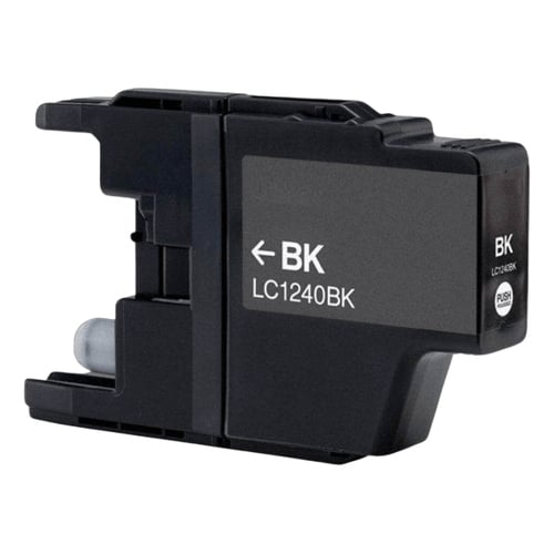 Tinteiro Compatível Brother LC1240BK Preto 600 Pág. - Compativel CPT-BLC1240BK