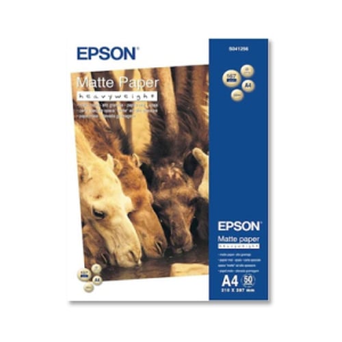 Papel 167gr InkJet A4 Foto Matte - 50 Folhas - Epson EPSC13S041256