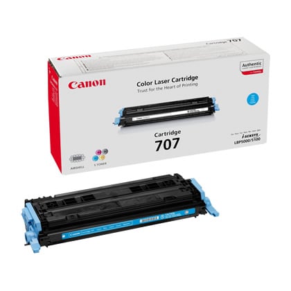Canon 707 toner 1 unidade(s) Original Ciano - Canon CL5000C