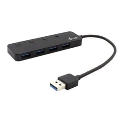 Hub i-tec USB 3.0 4 portas com interruptor individual On/Off - Metal - i-tec U3CHARGEHUB4