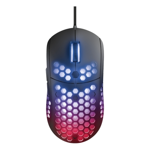 Trust Gaming GXT 960 Graphin USB Mouse 10000dpi - 5 botões - Iluminação RGB - Cabo de 1.80m - Uso com a mão direita - Preto - Trust 23758