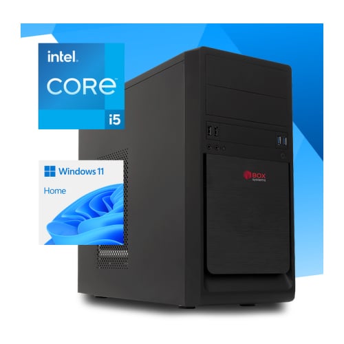 BOX SYSTEMS OFFICE UK6023 i5-11400 16GB 1TB SSD DVD W11H - Box Systems BOX17DV7600+W11H