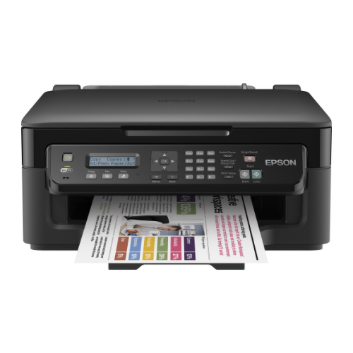 Epson WorkForce WF-2510WF, Jato de tinta, Impressão a cores, 5760 x 1440 DPI, Cópia a cores, A4, Preto - Epson C11CC58301