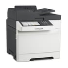 Lexmark CX510de, Laser, Impressão a cores, 1200 x 1200 DPI, A4, Impressão directa, Preto, Branco - Lexmark 28E0510