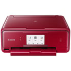 Canon PIXMA TS8052, Jato de tinta, Impressão a cores, 9600 x 2400 DPI, A4, Impressão directa, Vermelho - Canon 1369C046