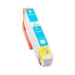 Cartucho de tinta genérico Epson T2632/T2612 (26XL) Ciano - Substitui C13T26324012/C13T26124012 - Epson EI-T2632