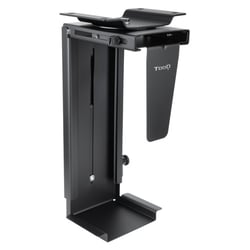 Suporte para CPU Tooq de parede / parede - Peso máximo 10 kg - Ângulo de rotação 180º - Preto - Tooq TQMUD01