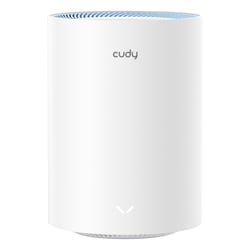 Sistema Mesh WiFi Cudy M1200 Dual Band AC1200 - 867Mbps a 5GHz, 300Mbps a 2.4GHz - 1x porta LAN 10/100Mbps, 1x porta WAN 10/100Mbps - 2 antenas internas - Cudy M1200(1-Pack)