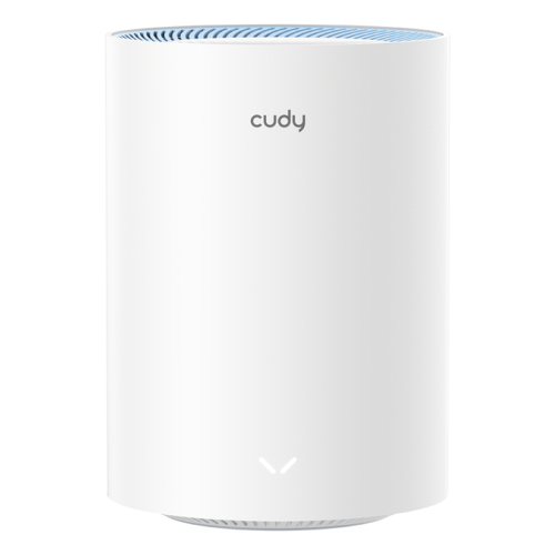 Sistema Mesh WiFi Cudy M1200 Dual Band AC1200 - 867Mbps a 5GHz, 300Mbps a 2.4GHz - 1x porta LAN 10/100Mbps, 1x porta WAN 10/100Mbps - 2 antenas internas - Cudy M1200(1-Pack)