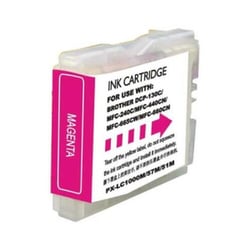 Brother LC1000XL/LC970XL Magenta Ink Cartridge Genérico - Substitui LC1000M/LC970M - BI-LC1000XLMG