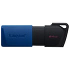 KINGSTON Pen Drive 64GB DataTraveler Exodia USB 3.2 (Black + Bluel) Pack 2 un - Kingston DTX/64GB-2P
