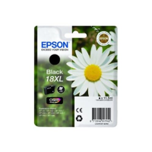 Cartucho de tinta preto original Epson T1811 (18XL) - C13T18114012 - Epson C13T18114012