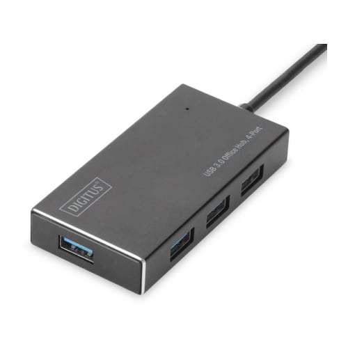 DIGITUS HUB USB 3.0 4xUSB-A/F - DIGITUS DA-70240-1